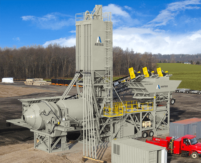 RexCon Model S concrete batch plant